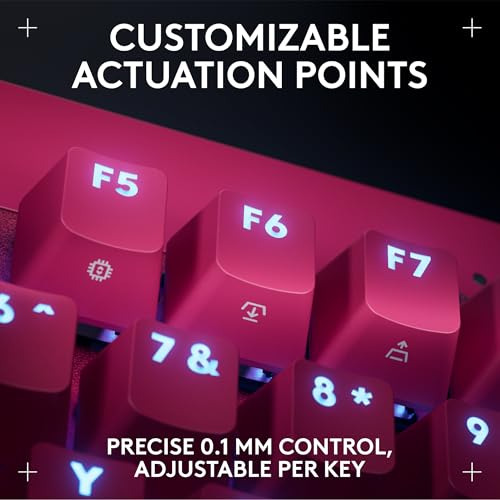 Logitech G Pro X Tkl: Compact Gaming Keyboard Rgb Megenta