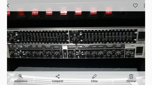 Procesador Crossover Ecualizador Behringer Rackera