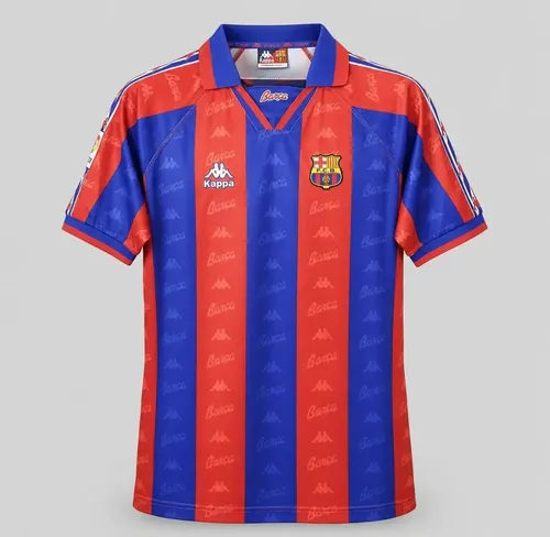 Camisa Barcelona Retrô Of.i Kappa 1996/97 - Ronaldo 9 | MercadoLivre