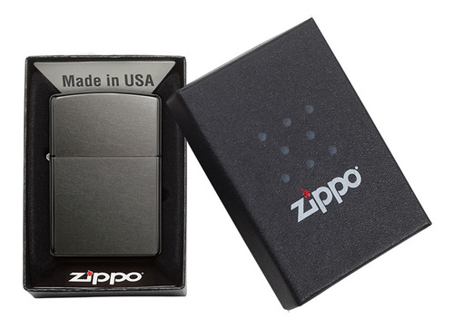 Imagen 4 de 10 de Encendedor Zippo Lighter Classic Grey Dusk Gris