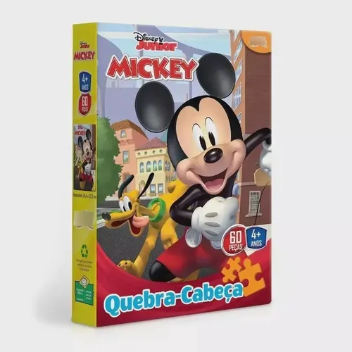 Puzle Disney Mickey de 60 piezas, Toyster 8000 | MercadoLibre