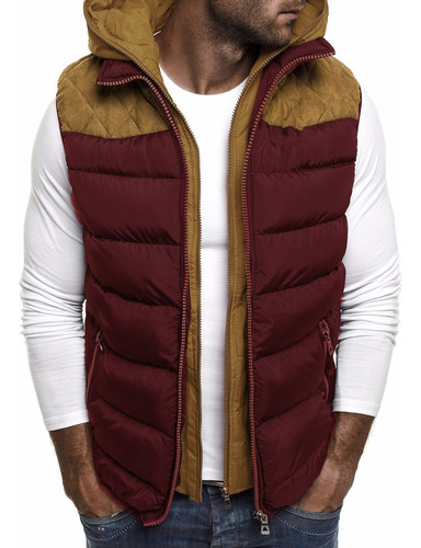 Chaqueta Con Capucha Para Hombre En Forma De F, Con Cremalle