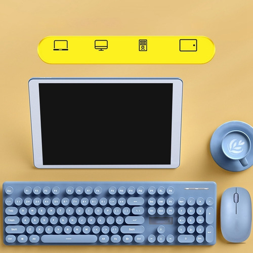 Juego De Teclado Y Mouse Inalámbricos, Teclado Usb De 104 Te