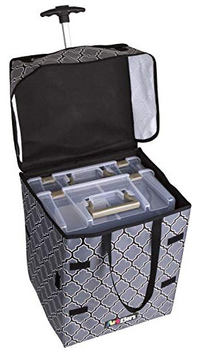 Artbin 6822ag Tote Rodante, Ligero Arte Collapsible Ho5s7