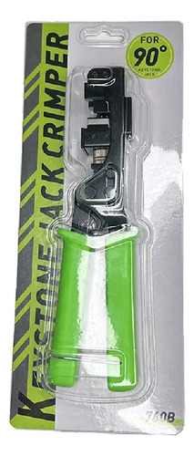 Crimpeadora Crimping Jack Keystone 90 Grados Rj45 Tipo 110