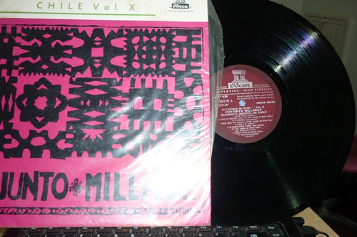 Conjunto Millaray Chile Vol X Vinilo Excelente