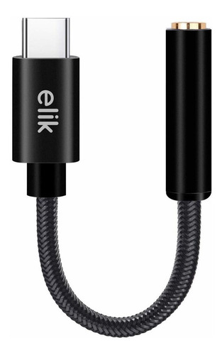 Adaptador Elik Usb-c A Auricular Jack Usb-c Type C A 3.5mm H
