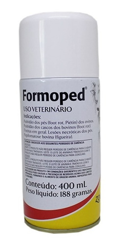 Formoped Bactericida Antisséptico Aerossol Zoetis 400ml