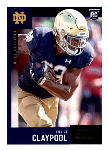 2020 Puntuación 417 Chase Claypool Notre Dame Fighting Irish