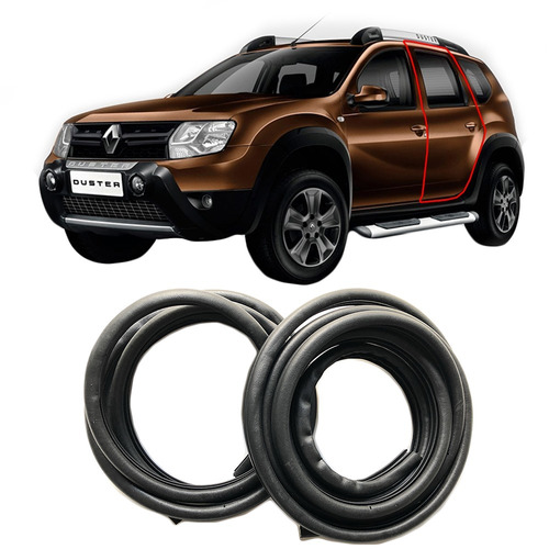 Burletes 2 Puertas Traseras + Colocacion Renault Duster