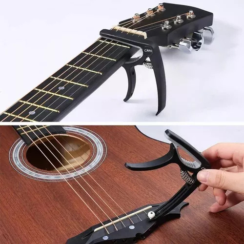 Kit De Guitarra Accesorios Para Acustica Cuerdas 66 Unidades