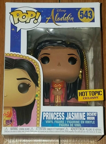 Princess Jasmine Desert Moon Aladdin Disney Funko Pop