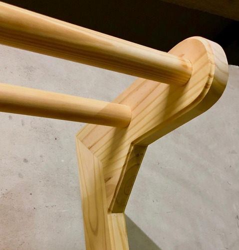 Espaldar Sueco Con Techo - Madera - Drg