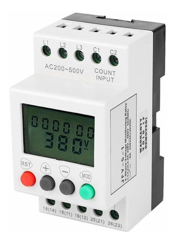 Voltage Monitoring Relay Dc 3 Phase Monitor Lcd Display