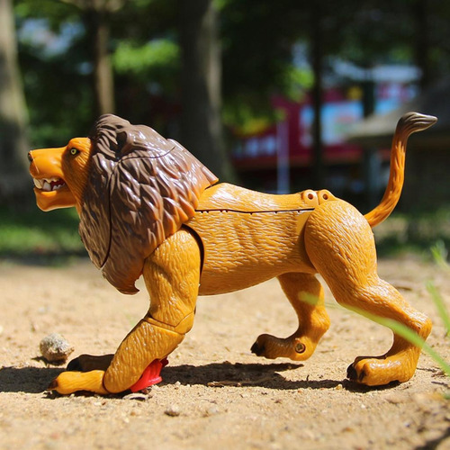 2 Pcs Transformação Figuras De Animais Brinquedos Robô