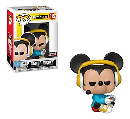 Funko Pop Disney: Mickey's 90th - Gamer Mickey (sitting)