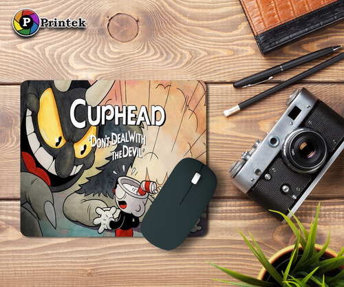 Mouse Pad Cuphead - Varios Modelos - Printek