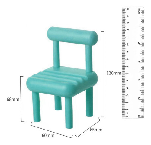 X Nuevo Muebles De Silla De Simulación For Casa De Muñecas
