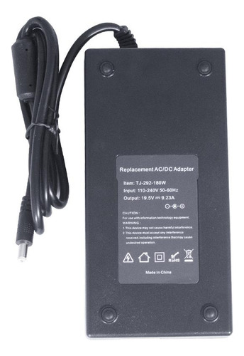 Fonte Notebook Acer Nitro 5 An515-57-52zq 19.5v 9.23a Cor Preto