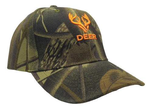 Imagen 2 de 4 de Gorra Camuflada 3d Caza Pesca Bordada Ear Outdoor