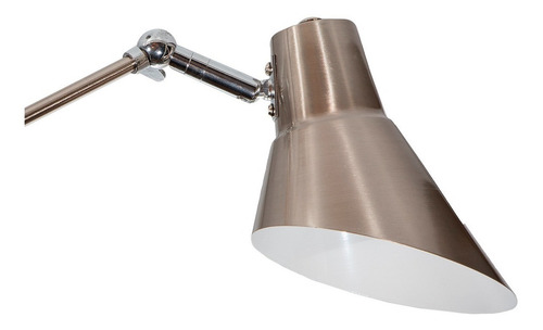 Lámpara Techo Níquel Satinado E27 40w 3 Luces Estructura Plateado