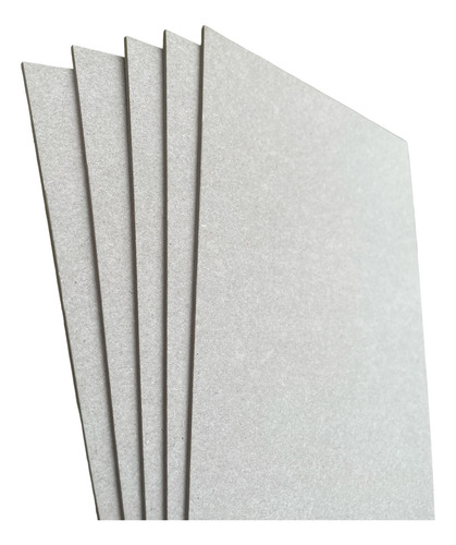 Papelão Cinza Holler 1,7mm - 80x100 Cm - 10 Folhas Chapas
