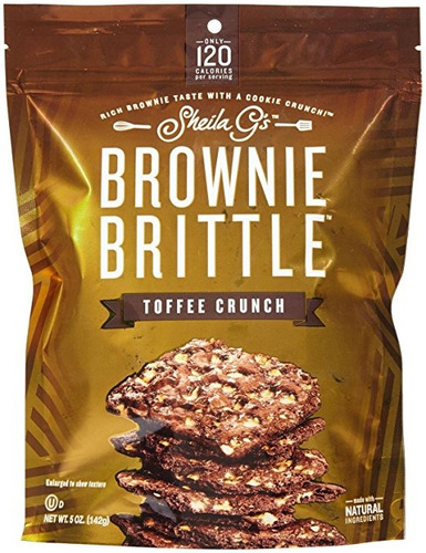 De Sheila G Brownie Brittle-toffee Crunch-5 Oz