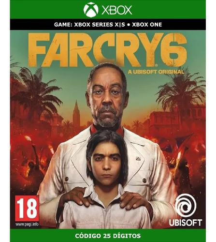 Far Cry 6 Xbox - Cod 25 Dígitos