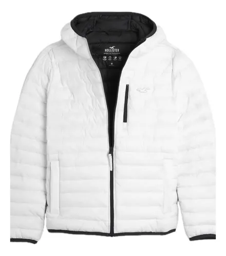 Puffer jacket hollister hotsell