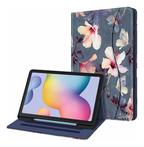 Funda Para Samsung 10.4 Tab S6 Lite Sm-p610 2020 Blooming Hi