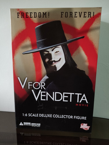 Figura For Vendetta, Marca Dcdirect. Escala 1:6.