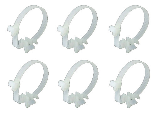 6 Abraçadeira Nylon C/clip Fixação Tadano Tl-300