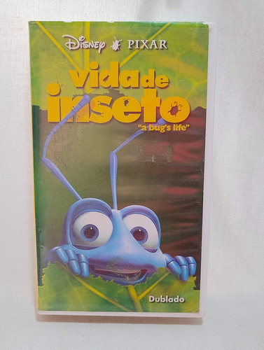 Fita De Vídeo Vhs Vida De Inseto - Disney Pixar - Dublado (Usado)