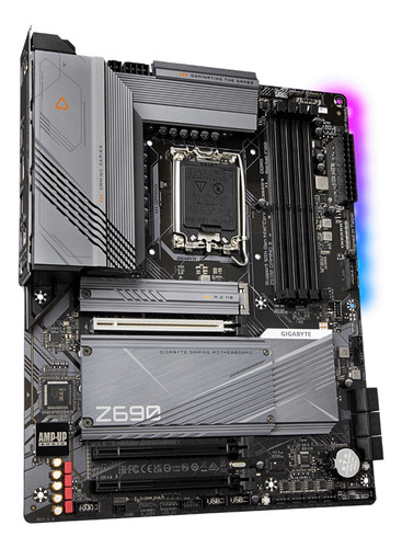 Placa Mãe Gigabyte Z690 Gaming X / Lga 1700 / Ddr5 Preto