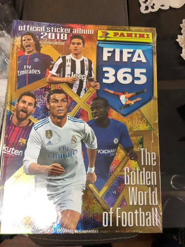  Album Panini Fifa 365 2018 Tapa Dura Vacio