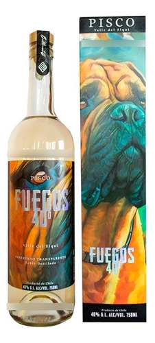 Pisco Fuegos Bullmastiff 40° 