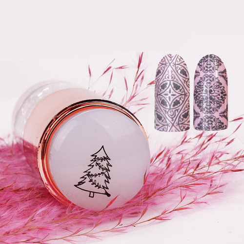 2 Kit De Estampador De Uñas,, Transparente, Transparente,