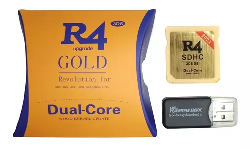 R4 Gold Pro com Jogos para todos os modelos Nintendo ds dsi dsi xl