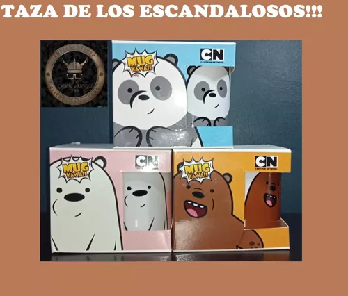 Tazas Los Escandalosos Polar Panda Y Pardo Diseño Original