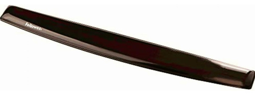 Fellowes Crystal Black Wrist Rest (9112201)