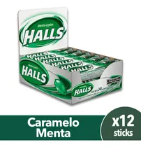 Comprar Caramelos Halls free menta lyptus caja 12 unidades