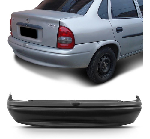 Imagem 1 de 3 de Parachoque Traseiro Corsa Sedan 96 A 99 Classic 2000 A 2010