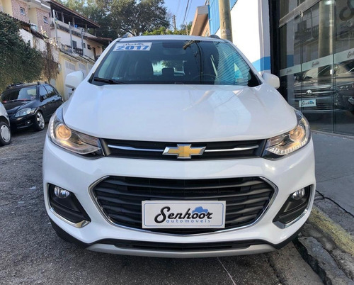 Imagem 2 de 25 de Chevrolet Tracker 1.4 Turbo Ltz Branca + Teto Solar Ano 2017
