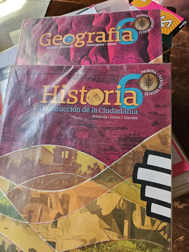 Libro Geográfica Y Historia Construcción  De La Ciudadanía 6