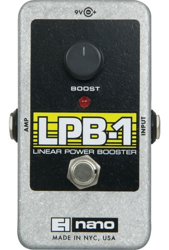 Pedal Booster Electro Harmonix Lpb1