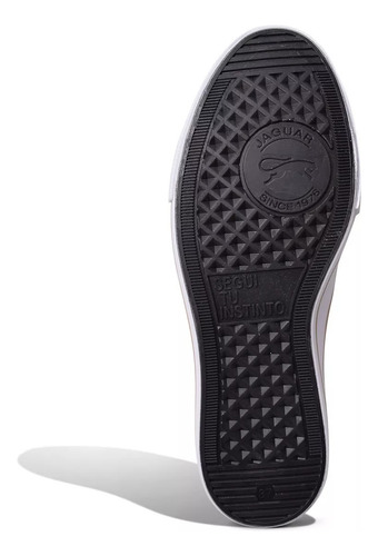 Zapatilla Vinilico Dama Jaguar Urbano Moda Negro #8079