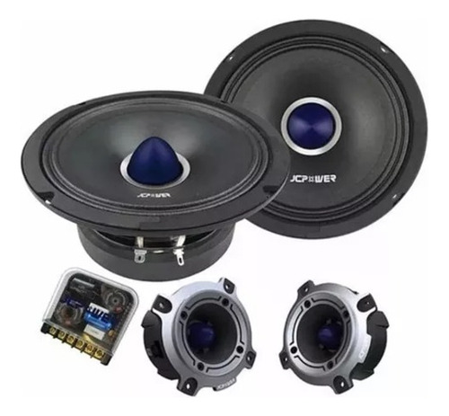 Remate Set De Medios 6.5 Open Show Jc Power P65c 4 Omhs *549 (Usado)