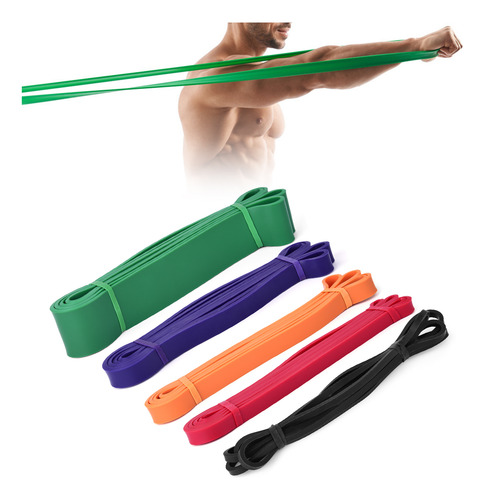 Banda Resistance Loop Band De Látex Natural Para Ayudar A Le