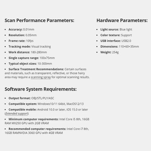 Escáner 3d Escanea 3d Android/ios/win10/macos Con Escáner