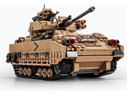 Bloques De Construcción Semky M2 Bradley Tank 1350 Piezas 0 Versión Del Personaje